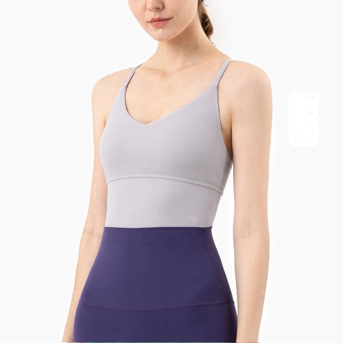 Ärmlösa Crop Camisole linne