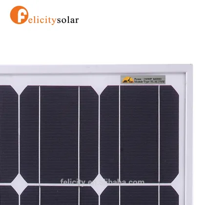 Monocrystalline 60 cells 250watt solar panels fo 10KW solar energy kits system