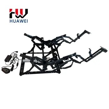 Electric reclining chair mechanism for furniture