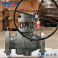 600LB WCB Trunnion type Metal Seated Flange Ball Valve
