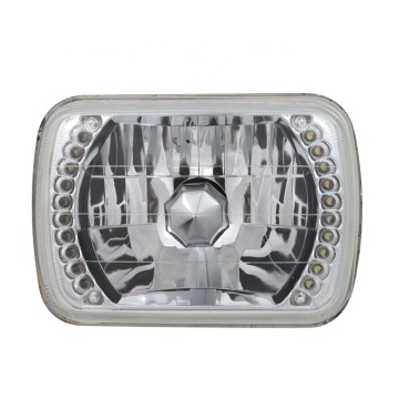 7 Inch 200*140mm Square LED Headlight with Daytime Running Lights for Car Truck