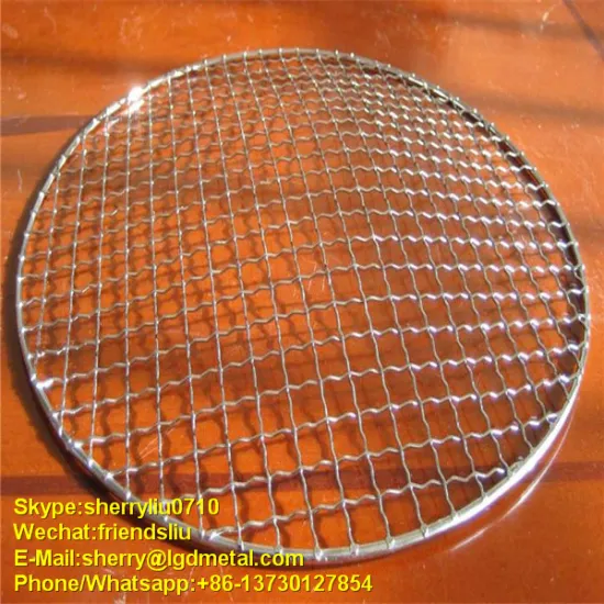stainless steel barbecue wire mesh net------BBQS008
