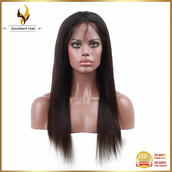 Top Quality Fashion 100% Malaysian Human Hair natural girls hair full lac wig
