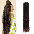 Pre-looped 36 Inch Faux Soft Locs Crochet Hair