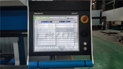 WE67K-220T/4000 CNC Press Brake with DA66T Control - 6+1 Axis, WILA Holder