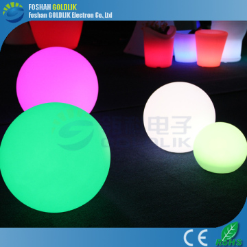 IR remote control hanging plastic ball light for holidays GKB-031RT