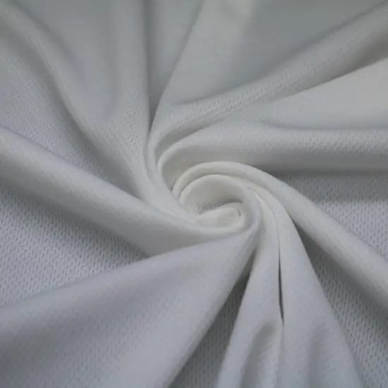 Breathable Sweat Absorbing Polyester Birds Eye Cloth