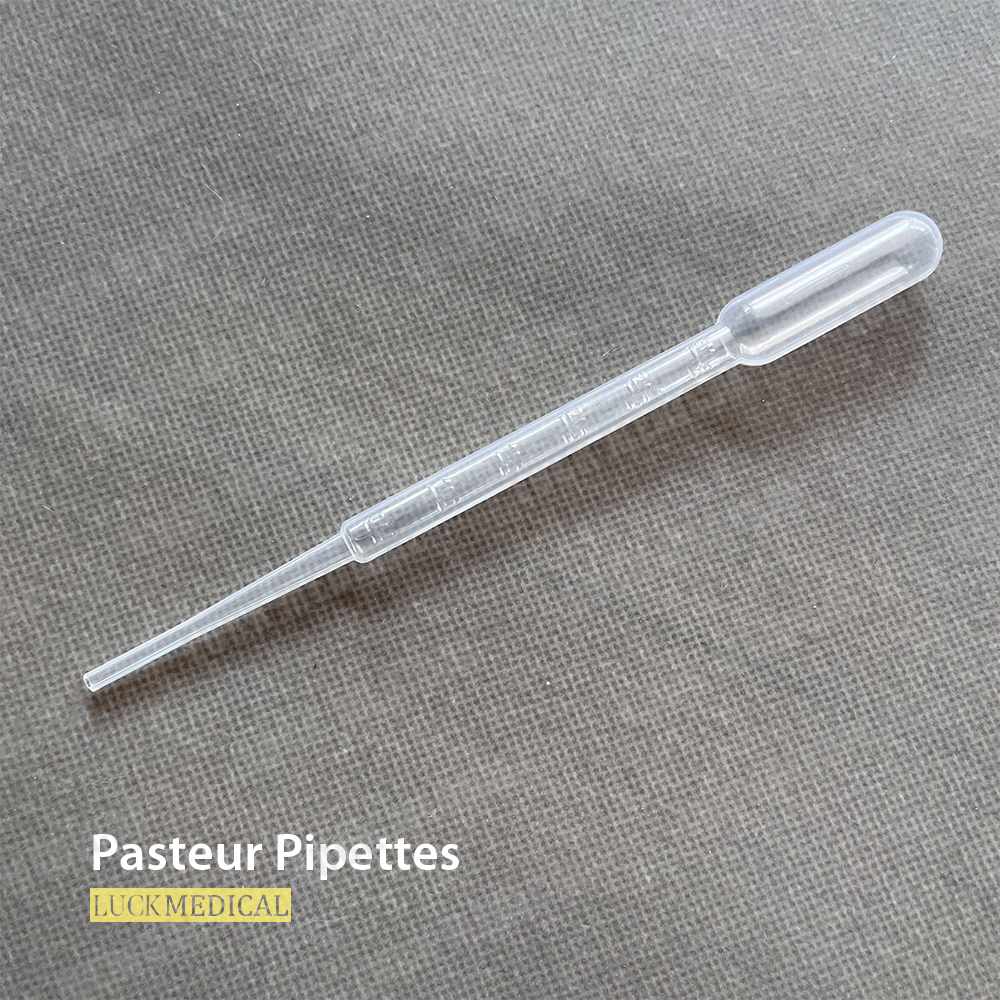 Одноразовое использование лабораторий Pasteur Pipettes