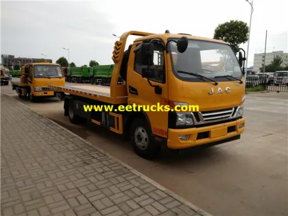 JAC Flatbed Tow Wrecker Vehicles