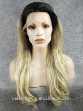 New fashion gradient hair synthetic lace wig hair wig