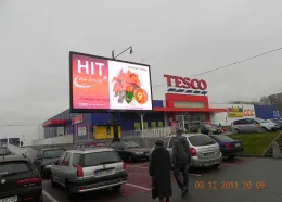 Wind Resistant Energy Saving LED Display , Advertising LED Video Display Panels