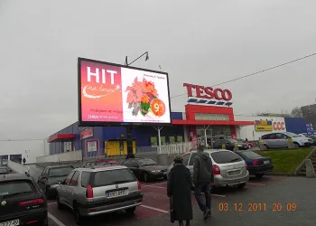 Wind Resistant Energy Saving LED Display , Advertising LED Video Display Panels