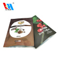 3 Side Seal Pouch Aluminum Foil Zipper Aluminum Foil Flat Pouches For Drip Coffee Packaging Factory