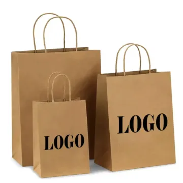 Custom Shopping gift bag Food wrap takeout paper