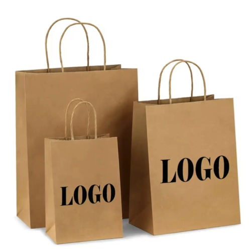 Custom Shopping gift bag Food wrap takeout paper