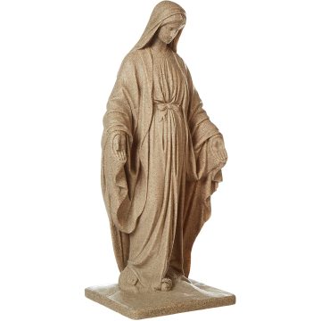 Natural Sandstone Appearance Virgin Mary Statue