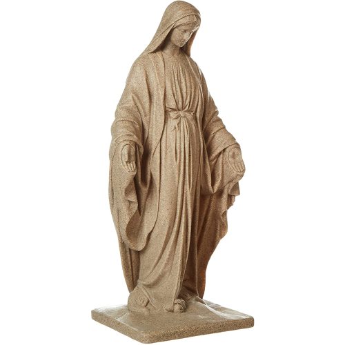 Natural Sandstone Appearance Virgin Mary Statue