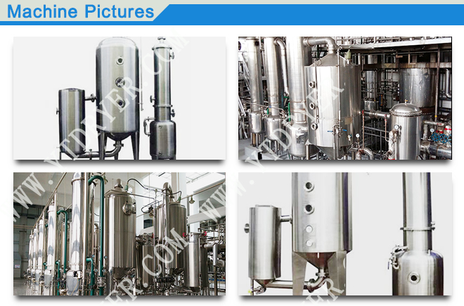 series circulate the evaporimeter outside the pairs of result