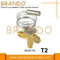 T2 Danfoss Type de soupape d&#39;expansion thermostatique TX2 / TZ2 / TN2 / TS2