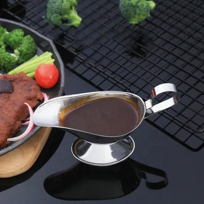 Wholesale High-Quality Stainless Steel Gravy Boats: Capacity, Durability, and Style