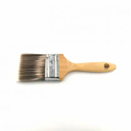 Polyester wood handle paint brush