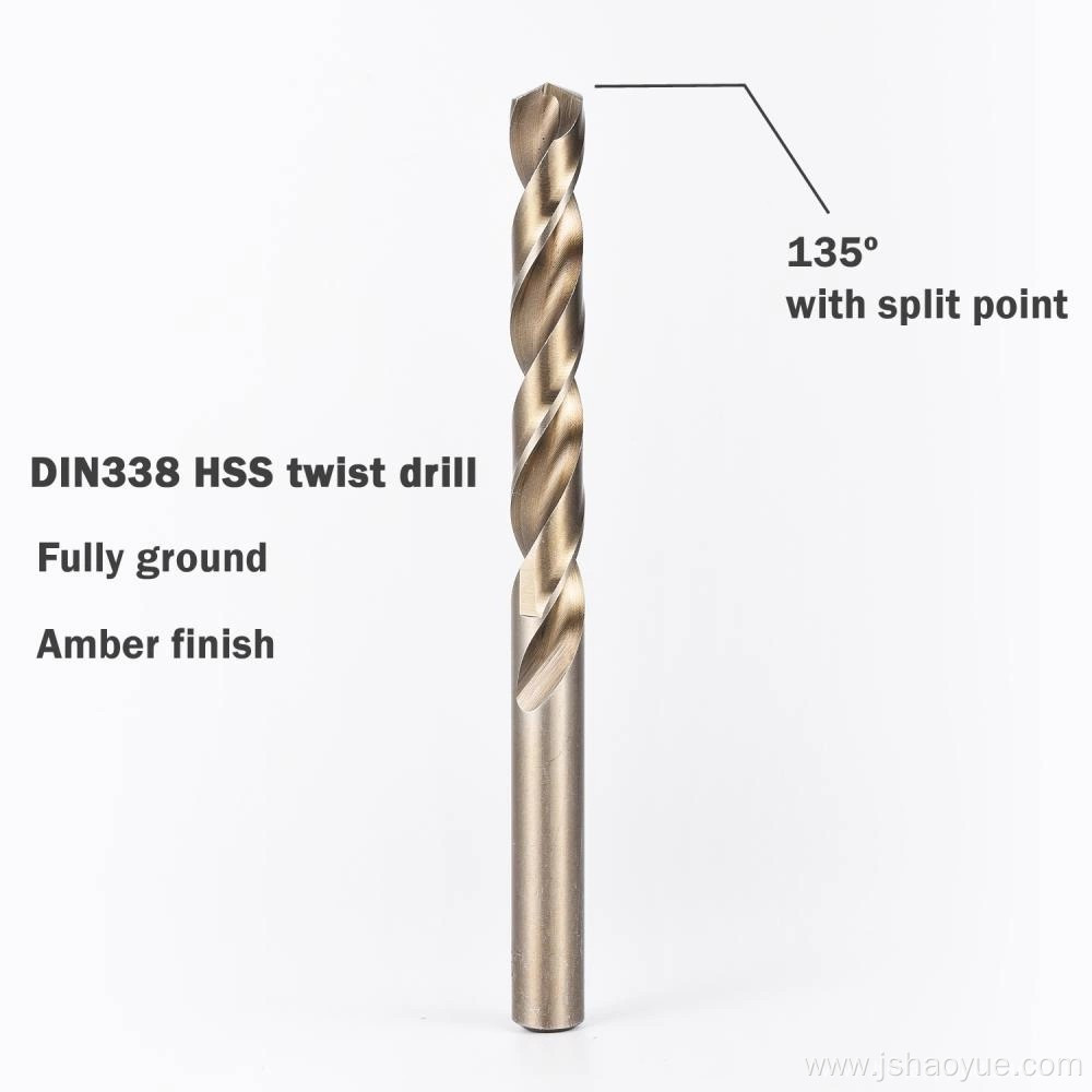 Twist Drill Bit for Drilling Metal Stainless Steel