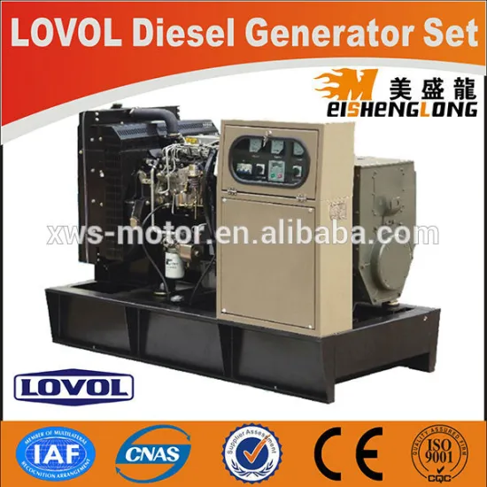 Hot sales! LOVOL diesel generator set cheap alternator