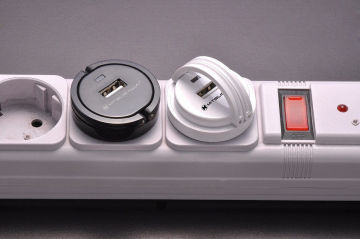 White, Black 1amp Led 1000 Ma 5v Dc Europe Plug Universal Usb Travel Charger For Iphone