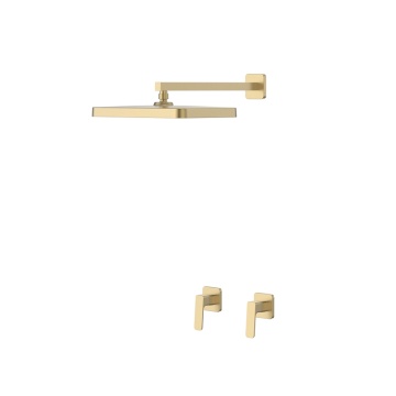 Modern Concealed Rain Shower System