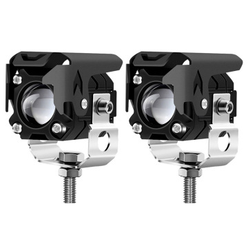HTAUTO Hot Sale Super Bright Wholesale Motorcycle LED Bi-Lens Spot Lamps