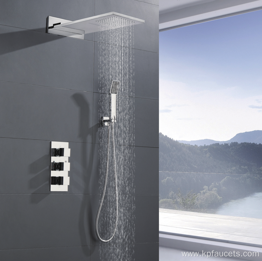 Thermostatic Wall Mounted Waterfall Faucet