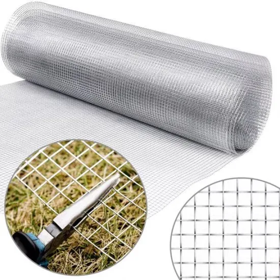 High-Quality 2-inch Galvanized Steel Square Wire Mesh with Small Holes: Welded Mesh for Durable Applications