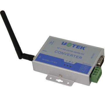 Wireless Serial Converter , Rf To Rs422 For Industrial Automation