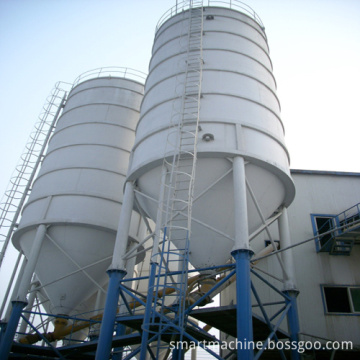 Silo de fondation en béton pour la plante de lot de ciment en béton