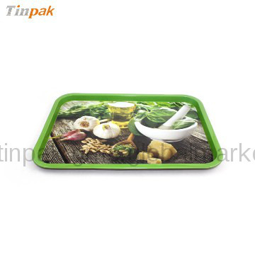 metal tin tray