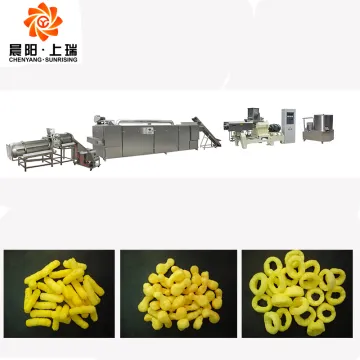 Corn stick puffed snack food machine production line