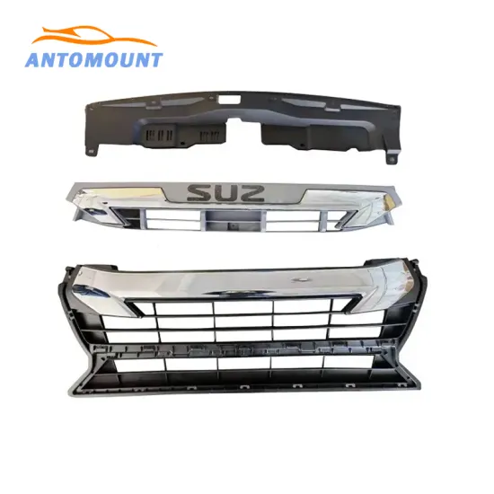 Uda New Arrival Black Chrome Radiator Grille for Isuzu D-max 2020