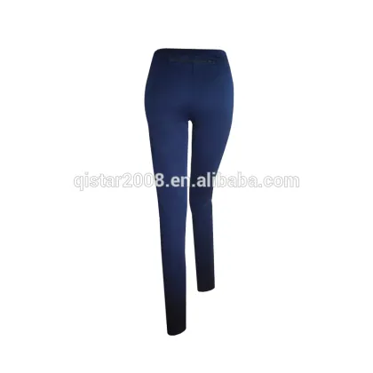 Wholesale Workout Pants Sport Leggings Woman/ Fitness Leggings/Navy Blue Leggings