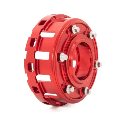 Aluminum Billet Clutch Basket CNC Services for Motorcycle Parts