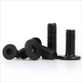 Black Hexagon Socket Flat Wafer Head Screw Bolt