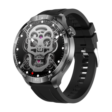 G4 Plus HD Large Screen Smart Watch with Heart Rate Monitoring and NFC