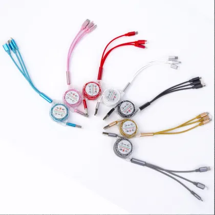 USB Cable 3 in 1 Multi Charger Cable 3 in 1 usb cable baseus