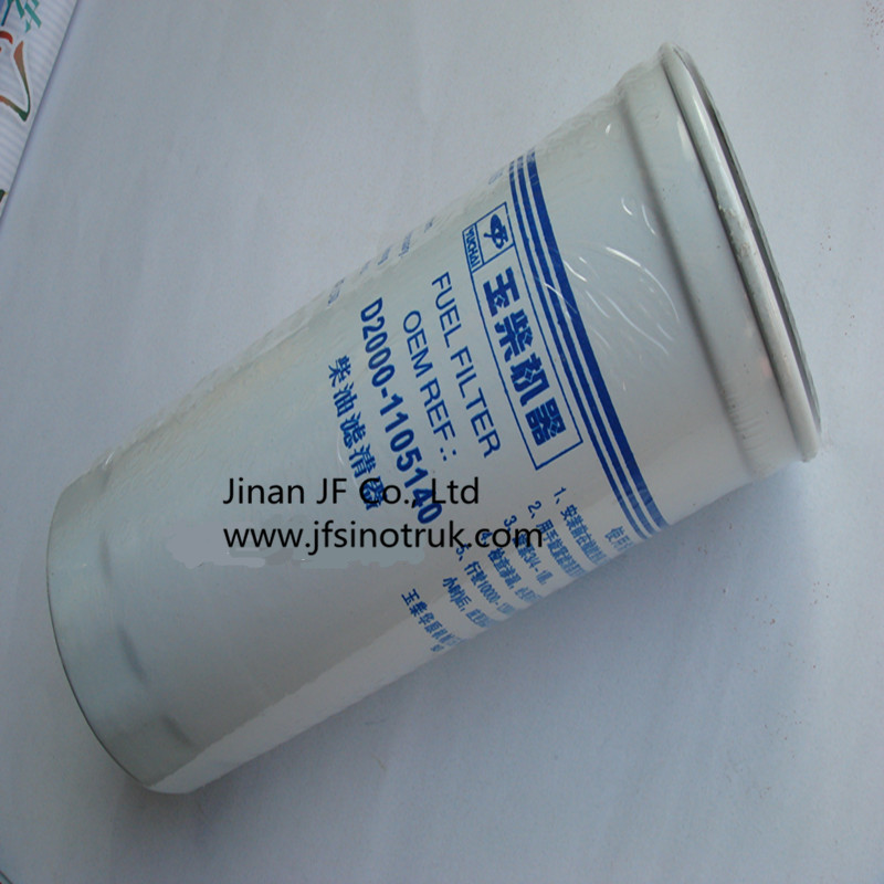 FG200-1105140 A7100-1105140 D2000-1105140 Yuchai Oil Filter