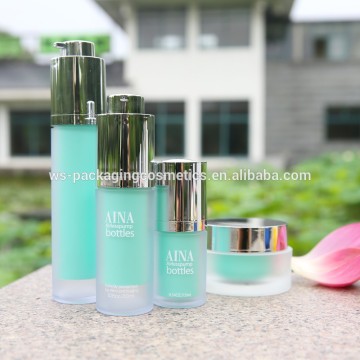 Wansheng Factory For Aina Round Twist Up Airless Pump Bottle