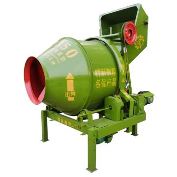 Dengan mixer 30 m3/jam pompa beton listrik kecil