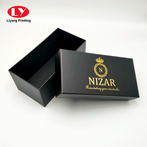 High End Black Box with Custom Ribbon