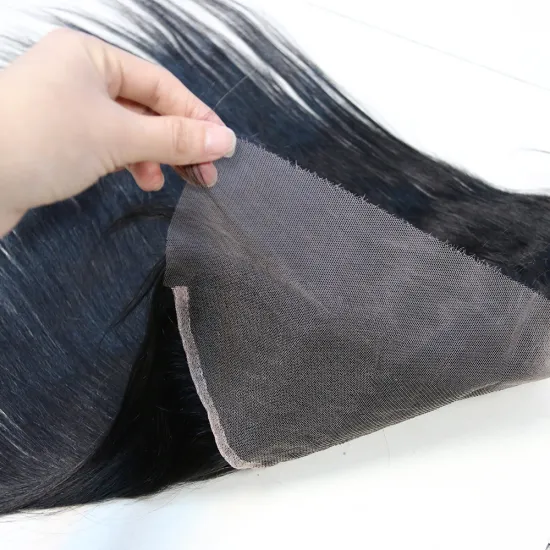 HD Swiss Transparent Lace Frontal Closures - Unprocessed Virgin Brazilian Peruvian Hair 13x4 13x6