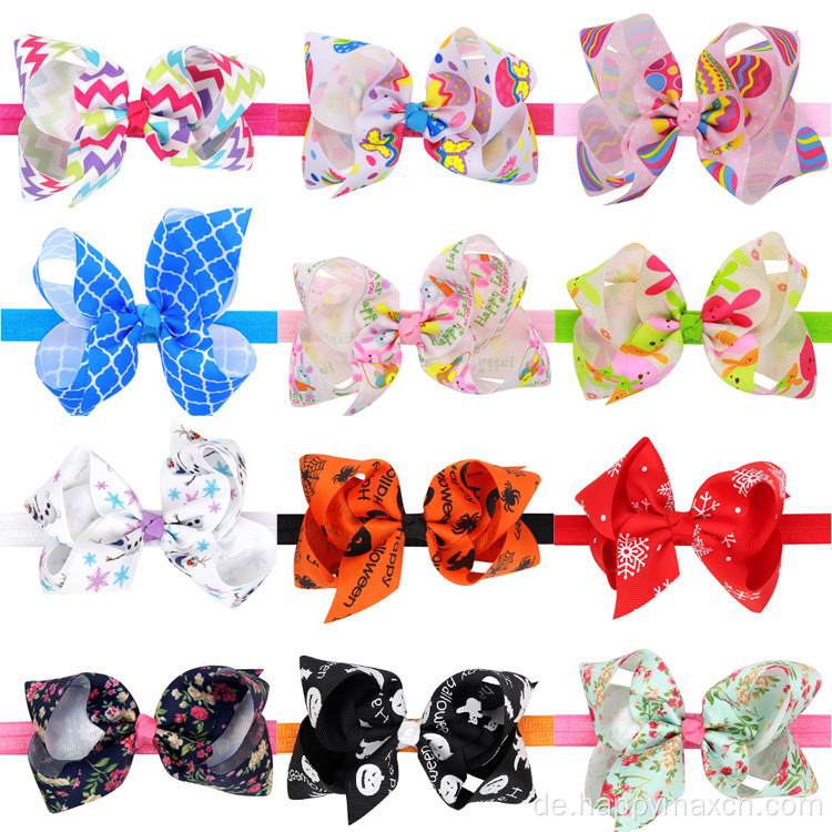 Baby Hair Accessoires Scunchies Haarwaren Bowknot Hair Band