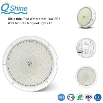 IP68 Αδιάβροχα φώτα πισίνας 18W RGB