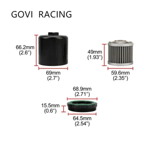 Filtr olejowy z magnesem M20x1,5 dla Honda acura